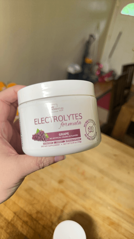 My Adventure To Fit Electrolytes Formula Grape Flavor