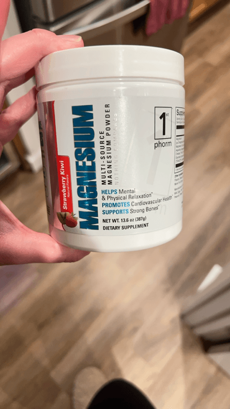 1St Phorm Magnesium Powder Strawberry Kiwi Flavor