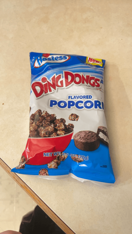 Hostess Ding Dongs Flavored Popcorn