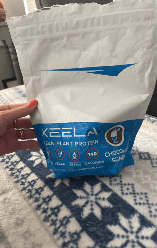 Xeela Clean Plant Protein Chocolate Sundae Dietary Supplement