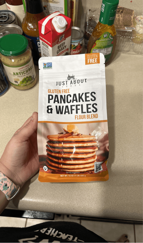 Just About Foods Gluten Free Pancakes & Waffles Flour Blend