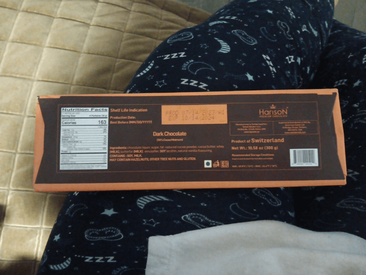 Harison Swiss Premium Dark Chocolate