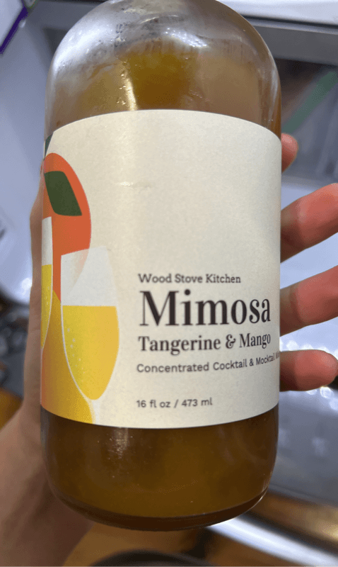 Wood Stove Kitchen Mimosa Mixer With Tangerine & Mango
