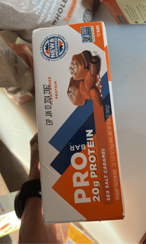 Pro Bar Sea Salt Caramel Protein Bar
