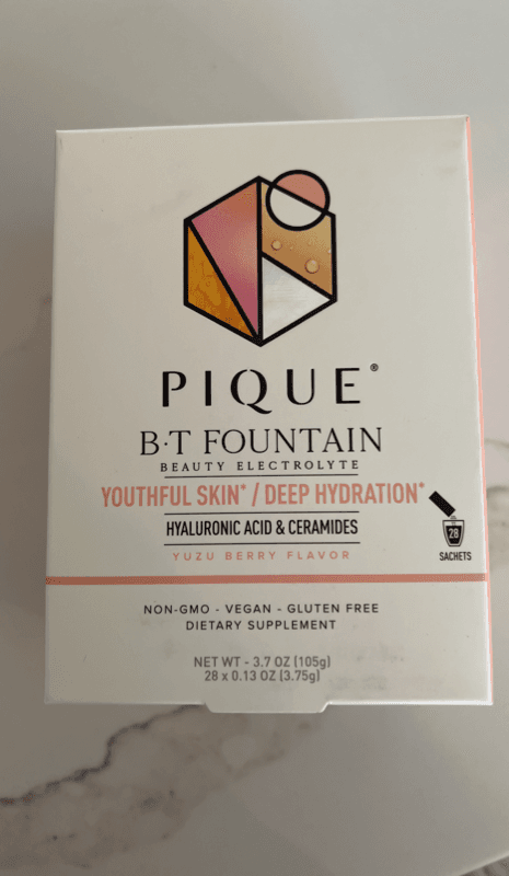Pique B.T Fountain Beautiful Electrolyte Yuzu Berry Flavor
