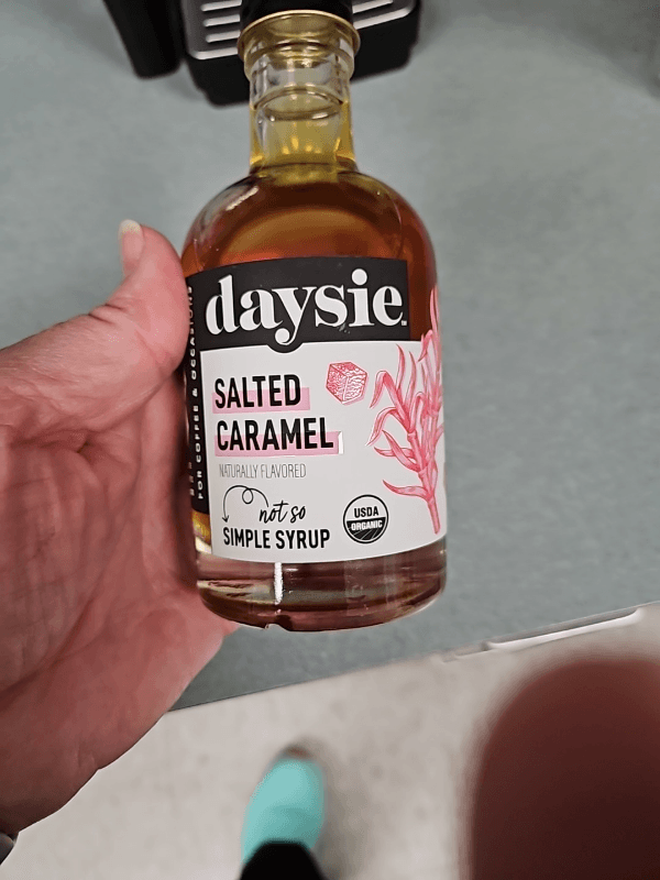 Daysie Salted Caramel Not So Simple Syrup