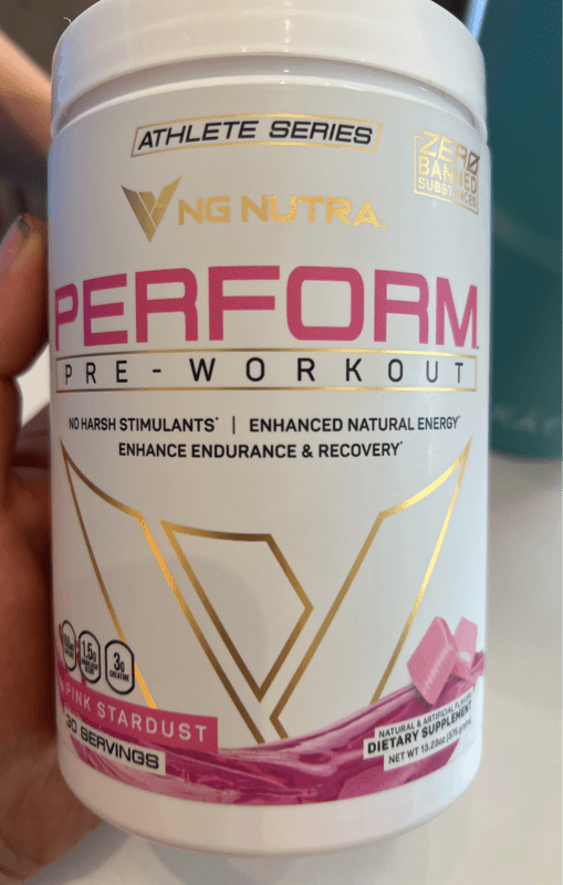 Ng Nutra Perform Pre-Workout Pink Stardust