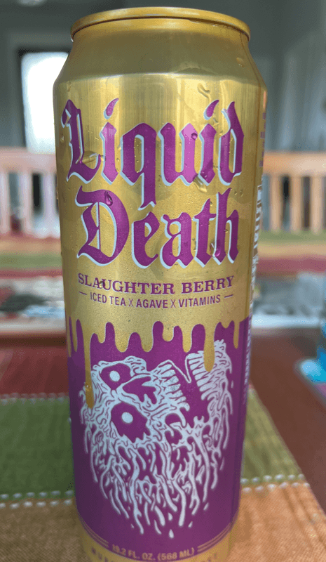 Liquid Death Slaughter Berry Iced Tea