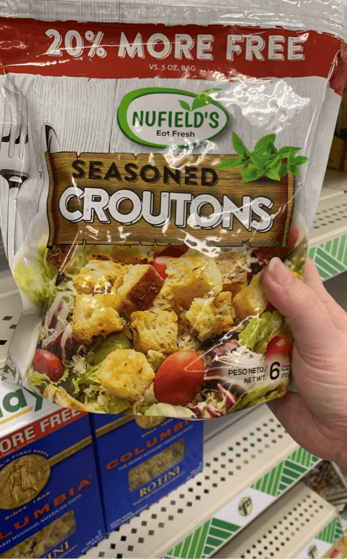 Nufield'S Seasoned Croutons