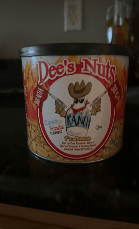 Dee'S Nuts Peanuts Ranch & Sriracha Flavored