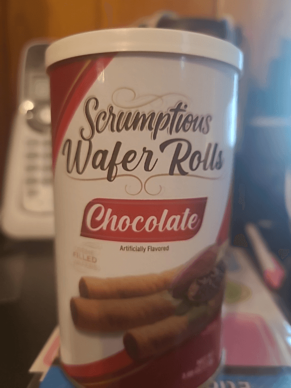 Scrumptious Wafer Rolls Chocolate