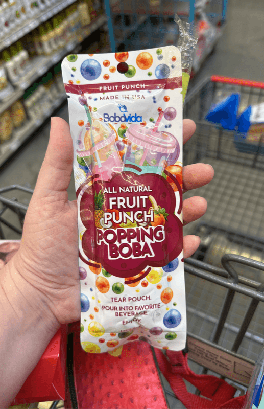 Bobavida Fruit Punch Popping Boba