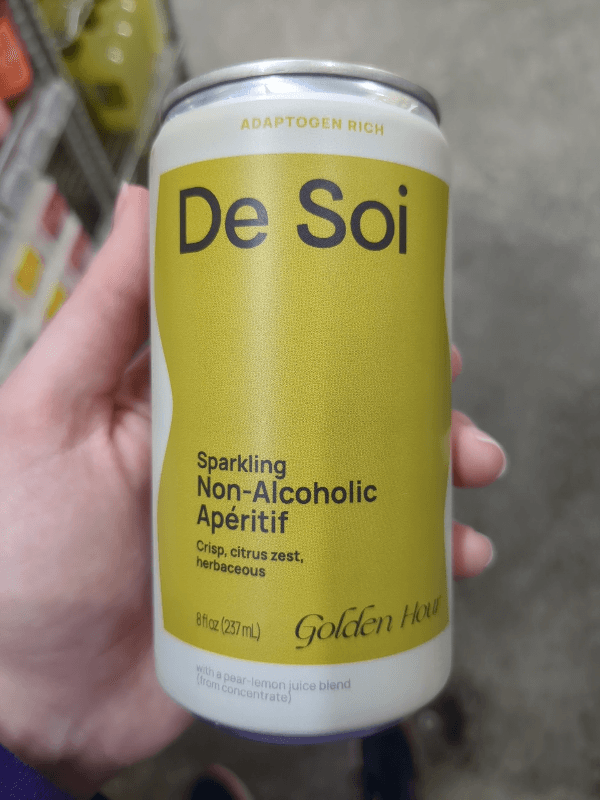 Adaptogen Rich De Soi Sparkling Non-Alcoholic Aperitif Golden Hour