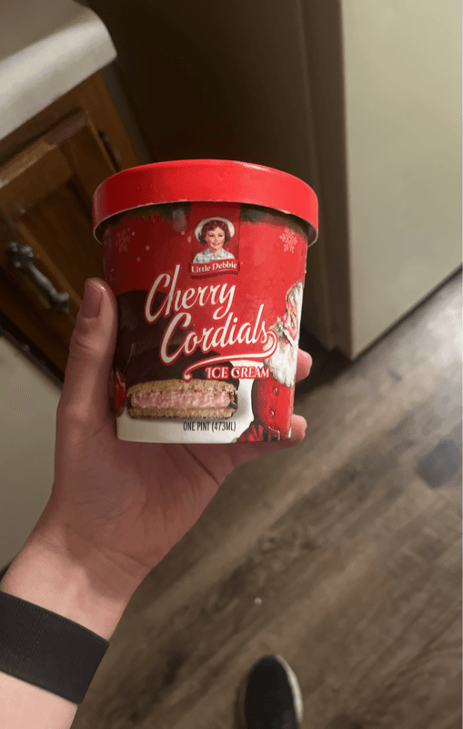 Little Debbie Cherry Cordials Ice Cream, One