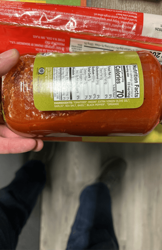 Odds & Ends Marinara Tomato Sauce