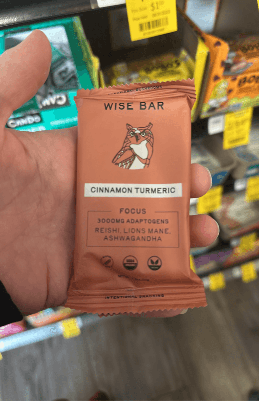 Wise Bar Cinnamon Turmeric
