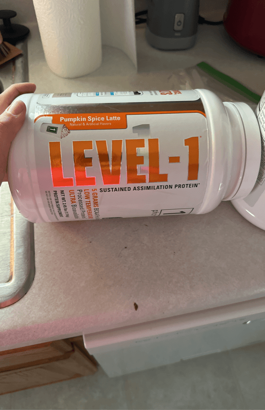 1St Phorm Level-1 Sustained Assimilation Protein Pumpkin Spice Latte Protein Supplement