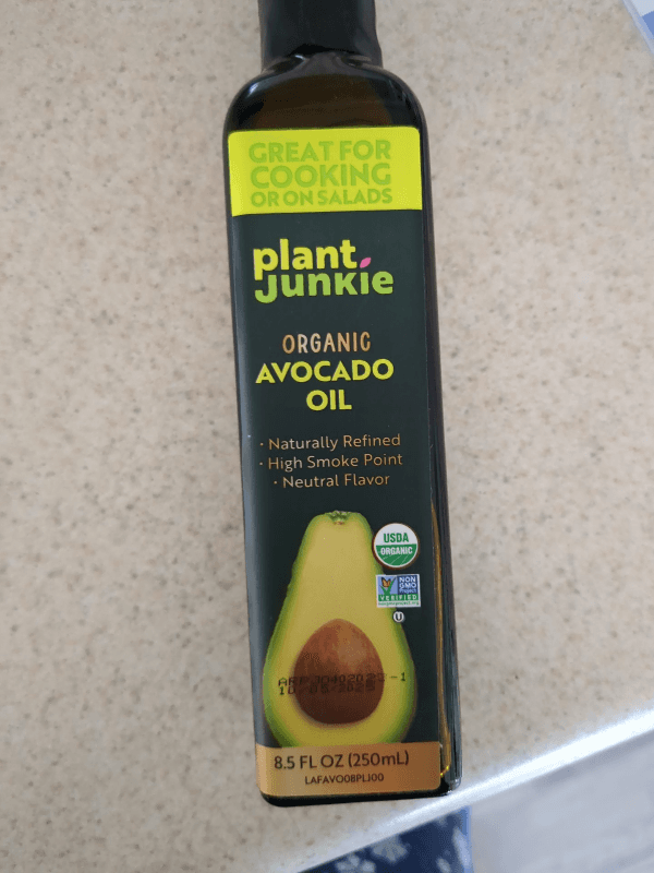 Plant Junkie Organic Avocado Oil
