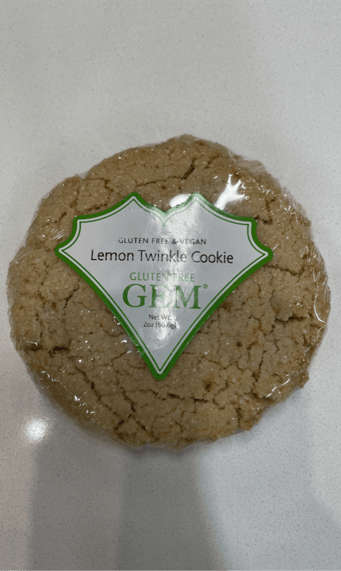 Gem Gluten Free & Vegan Lemon Twinkle Cookie