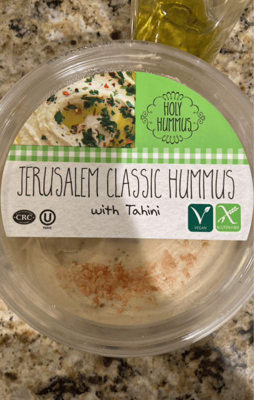 Holy Hummus Jerusalem Classic Hummus With Tahini