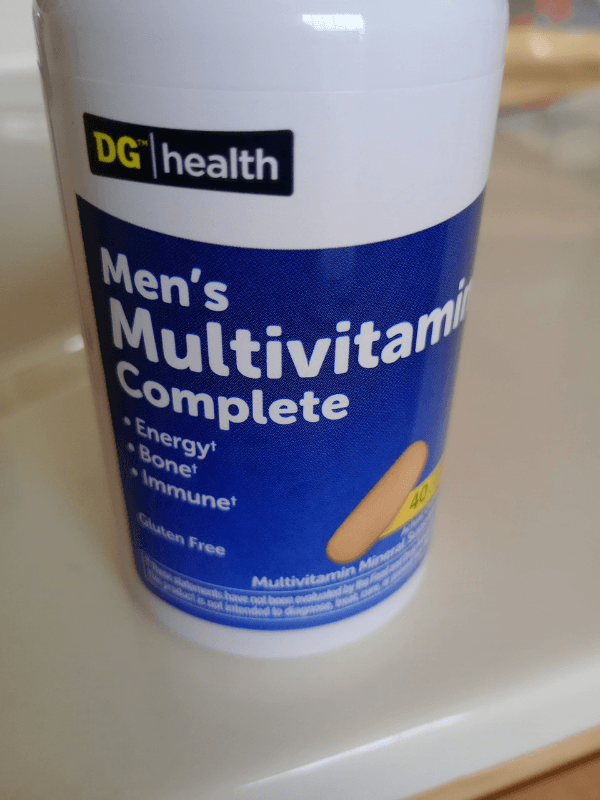 Dg Health Men'S Complete Multivitamin 40 Caplets