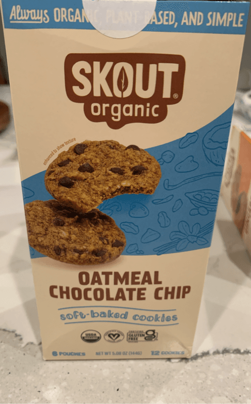 Skout Organic Oatmeal Chocolate Chip Soft-Baked Cookies
