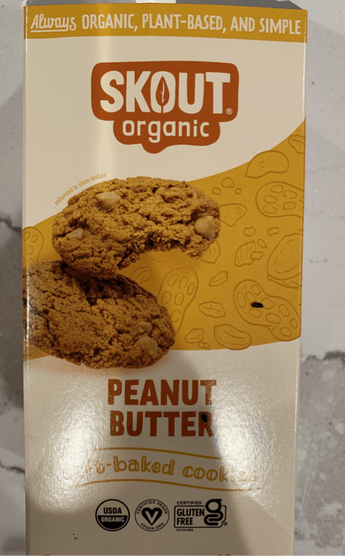 Skout Organic Peanut Butter Soft-Baked Cookies