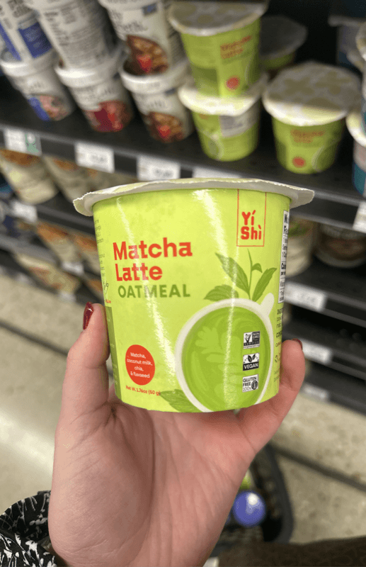 Yishi Matcha Latte Oatmeal