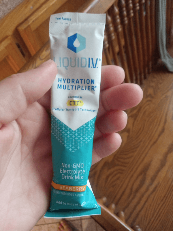 Liquid I.V. Hydration Multiplier Seaberry Electrolyte Drink Mix