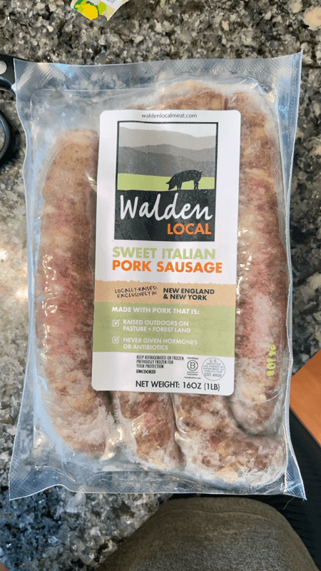 Walden Local Sweet Italian Pork Sausage