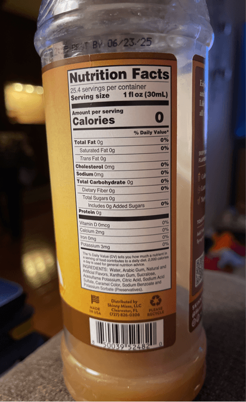 Jordan'S Skinny Syrups Toasted Marshmallow Syrup