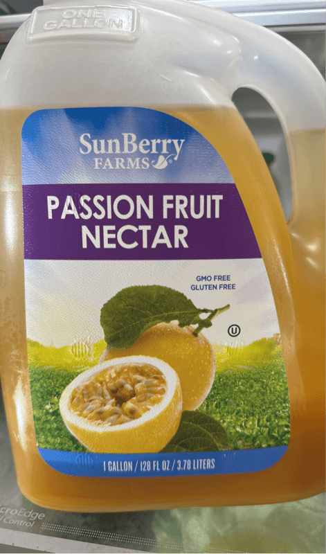 Sunberry Farms Passion Fruit Nectar