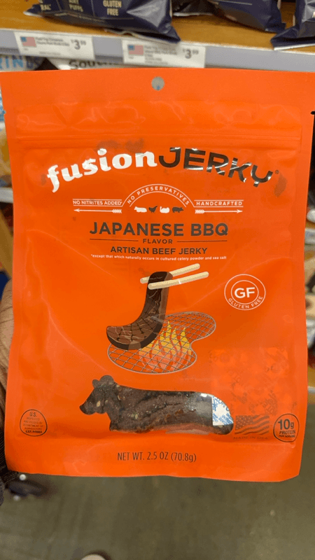 Fusion Jerky Artisan Beef Jerky Japanese Bbq