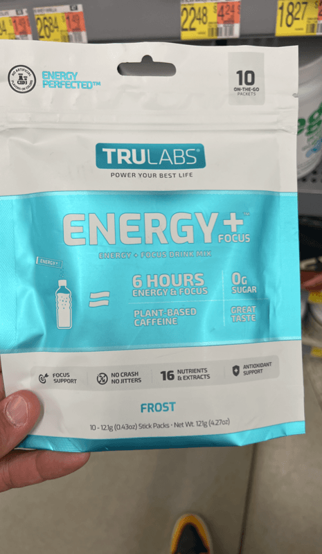 Trulabs Energy + Focus Drink Mix Frost