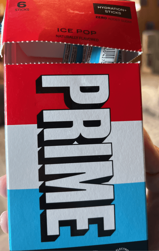 Prime Ice Pop Hydration+