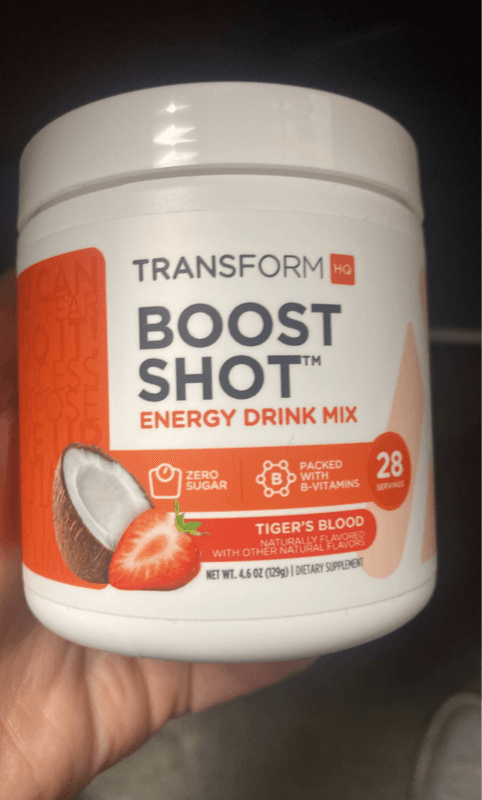 Transformhq Tiger'S Blood Boost Shot Energy Drink Mix