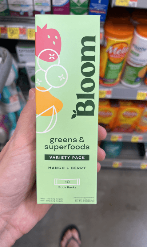 Bloom Nutrition Greens & Superfoods Variety Pack Mango + Berry