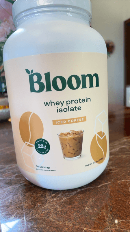 Bloom Iced Coffee Whey Protein Isolate