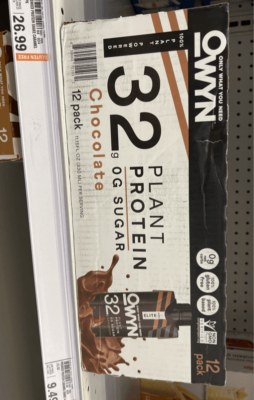 Owyn Plant Protein Chocolate Shake