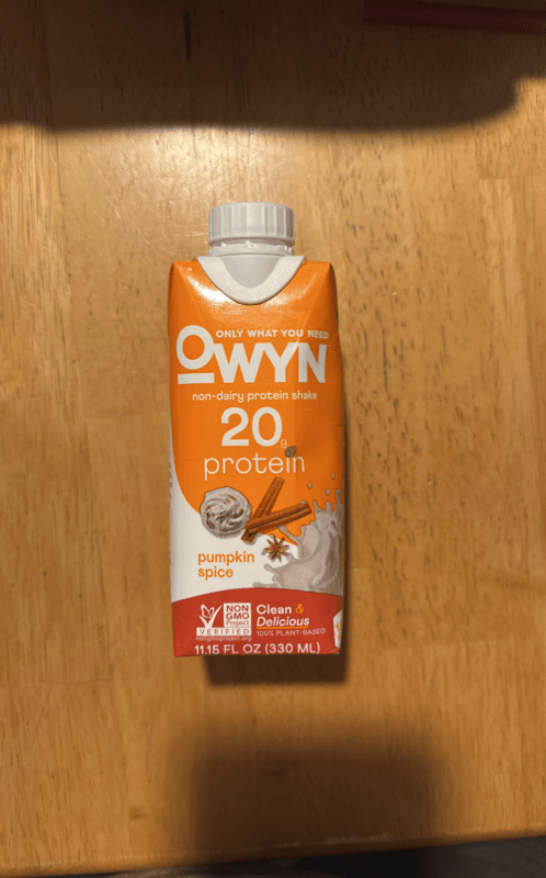 Owyn Non-Dairy Protein Shake Pumpkin Spice