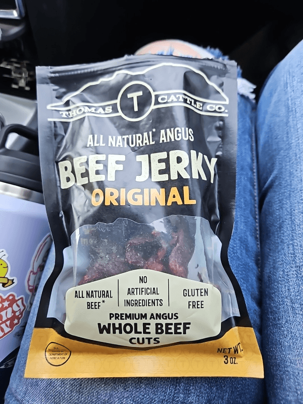 Thomas Cattle Co. All Natural Angus Beef Jerky Original