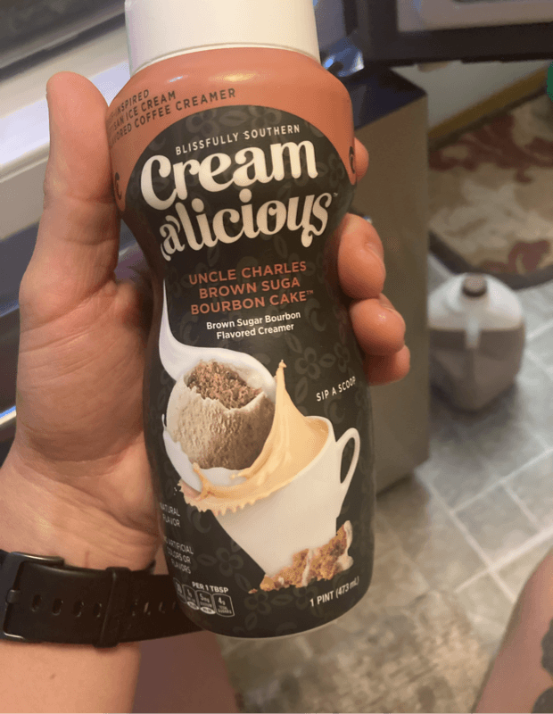 Creamalicious Uncle Charles Brown Suga Bourbon Cake Brown Sugar Bourbon Flavored Creamer
