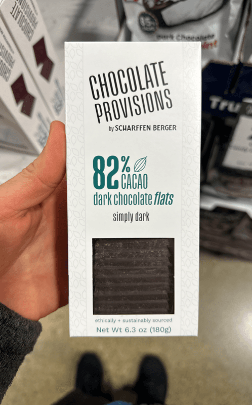 Chocolate Provisions By Scharffen Berger Dark Chocolate Flats