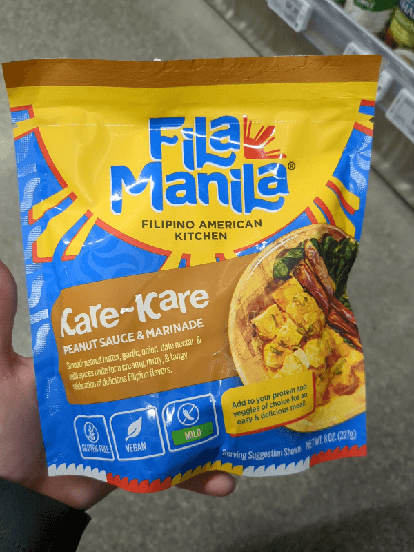 Fila Manila Kare-Kare Peanut Sauce & Marinade