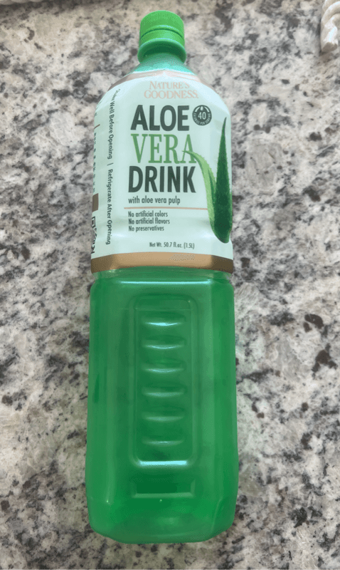 Nature'S Goodness Aloe Vera Drink With Aloe Vera Pulp