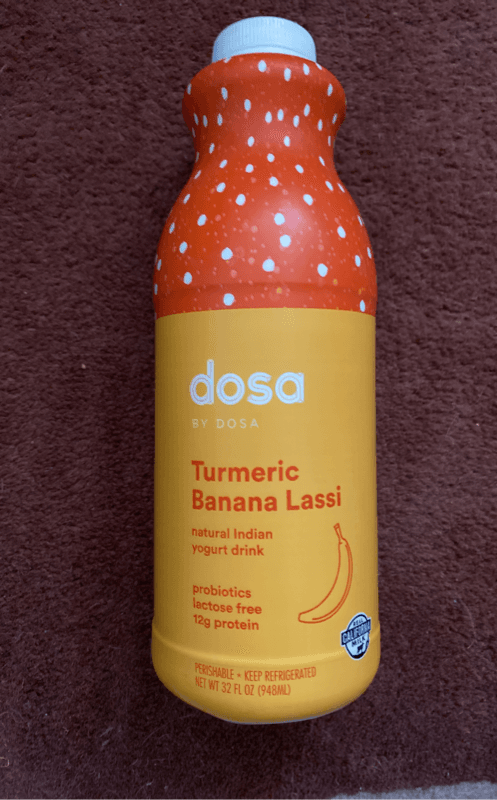 Dosa Turmeric Lassi Natural Indian Yogurt Drink