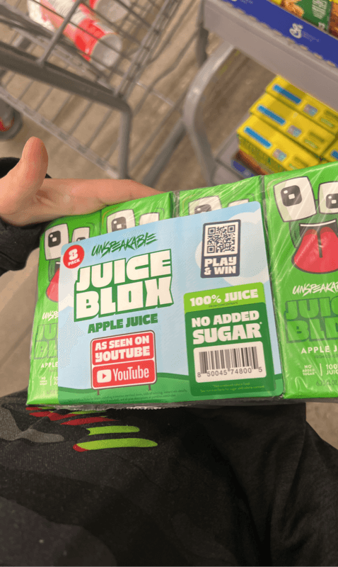 Juice Blox Unbreakable Apple Juice
