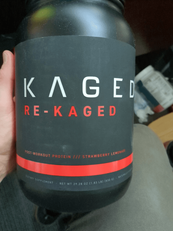 Kaged Re-Kaged Strawberry Lemonade Post-Workout Protein