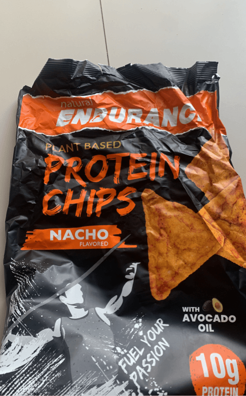 Natural Endurance Plant-Based Nacho Flavored Protein Chips