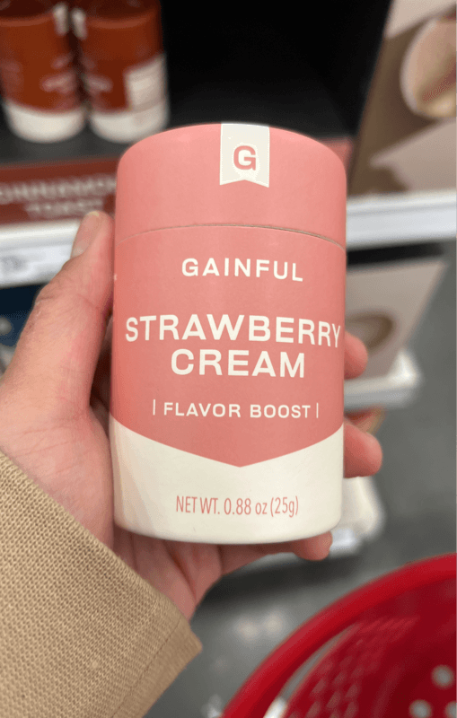 Gainful Strawberry Cream Flavor Boost